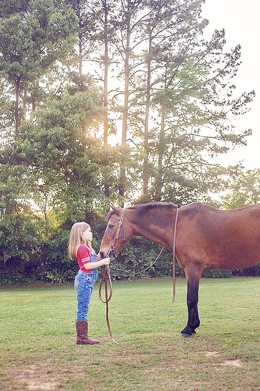Girl with her Horse Photography Longview Tx